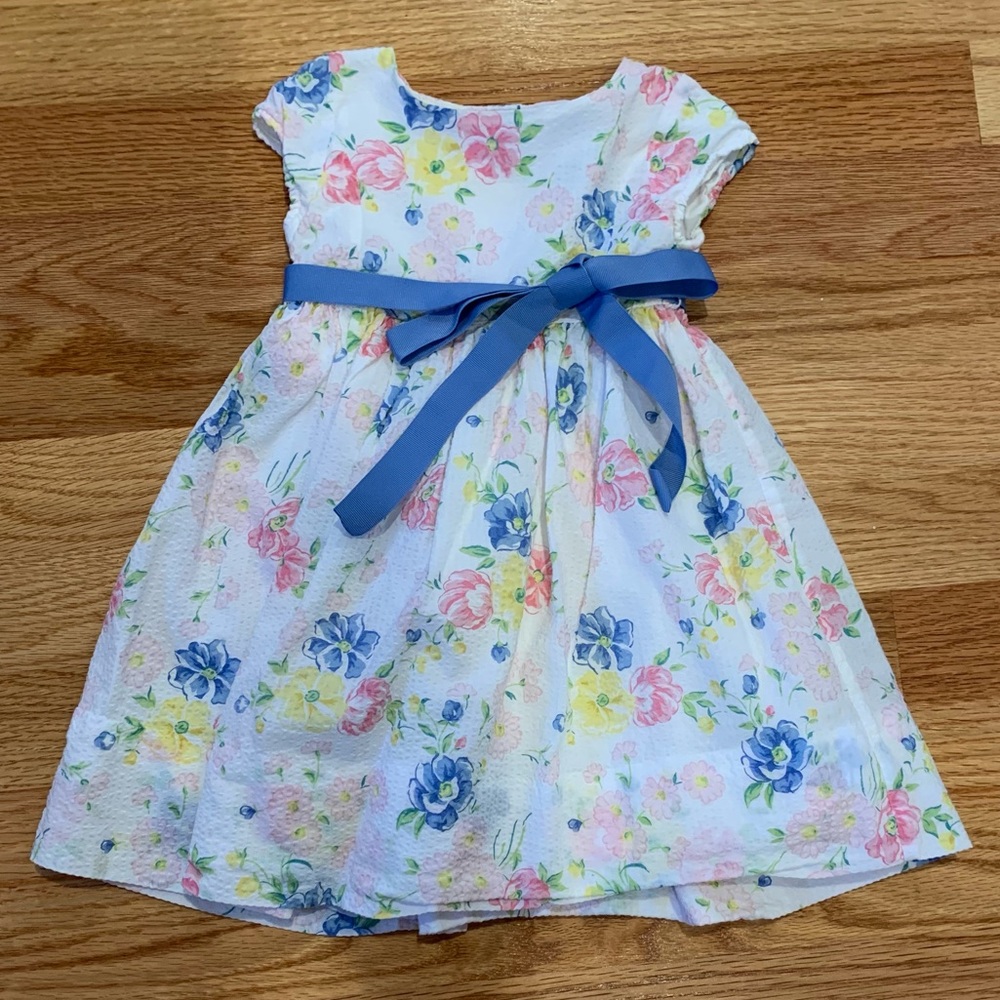 Ralph Lauren Baby Floral Dress 9 MO